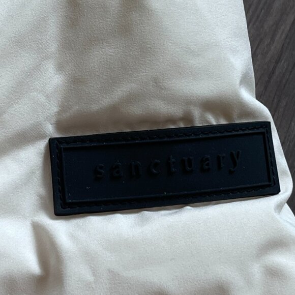 Sanctuary White "Puffer-Up" Premium Down Parka Puffer Coat - Picture 9 of 15